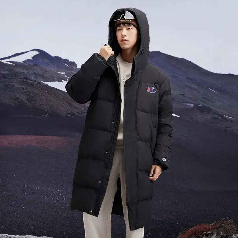 Champion Down Jacket Unisex Loose Fit Style-2