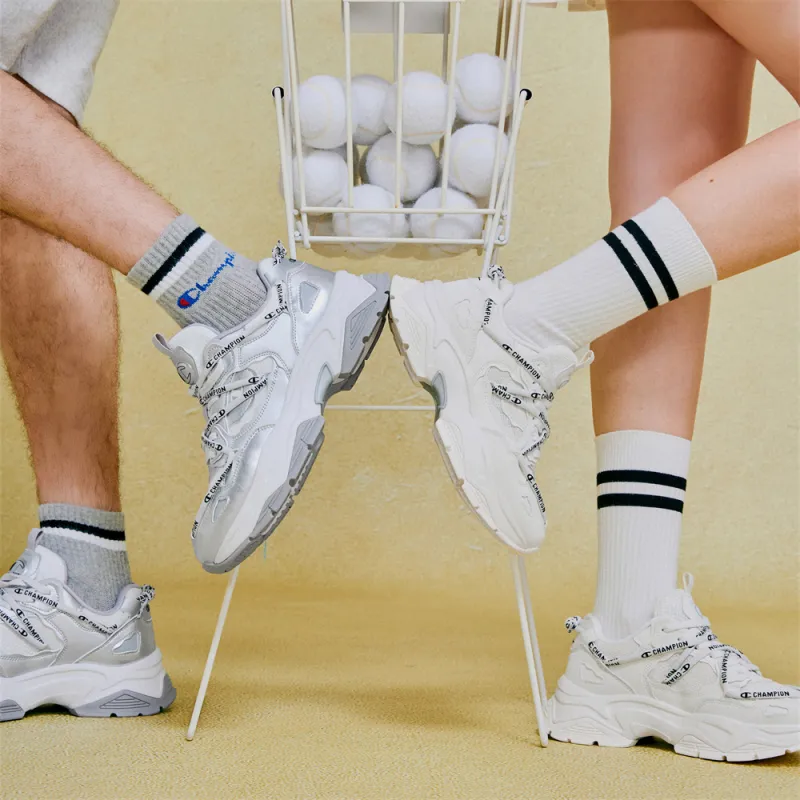 Champion Dynamic Lightwave Chunky Sneakers Unisex Silver-6