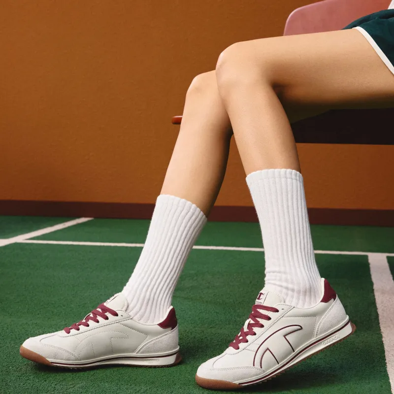 Champion Balance Low Top Running Shoes Women's Linen/Preppy Red-6