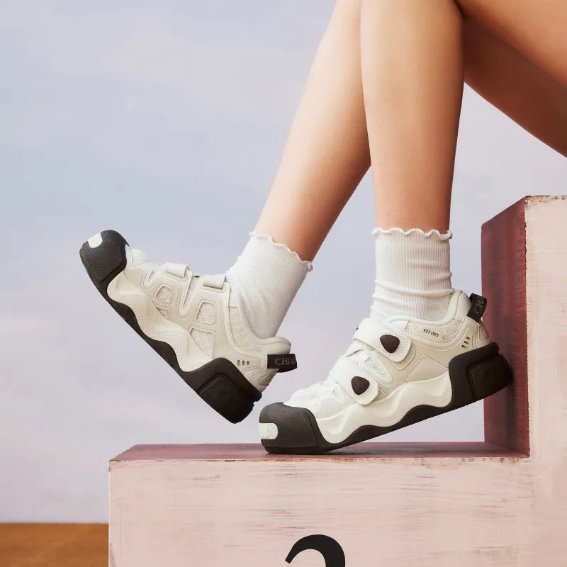 Champion Essentials AutoSkate Mary Jane Casual Shoes Women's Milk White/Baroque Brown-5