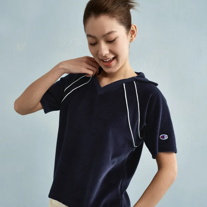 Champion Polo Shirt Japan Version Women's-9