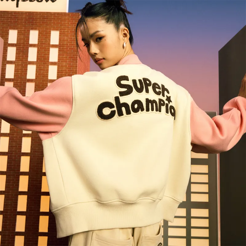 Champion x POP MART Baseball Jacket Unisex-9
