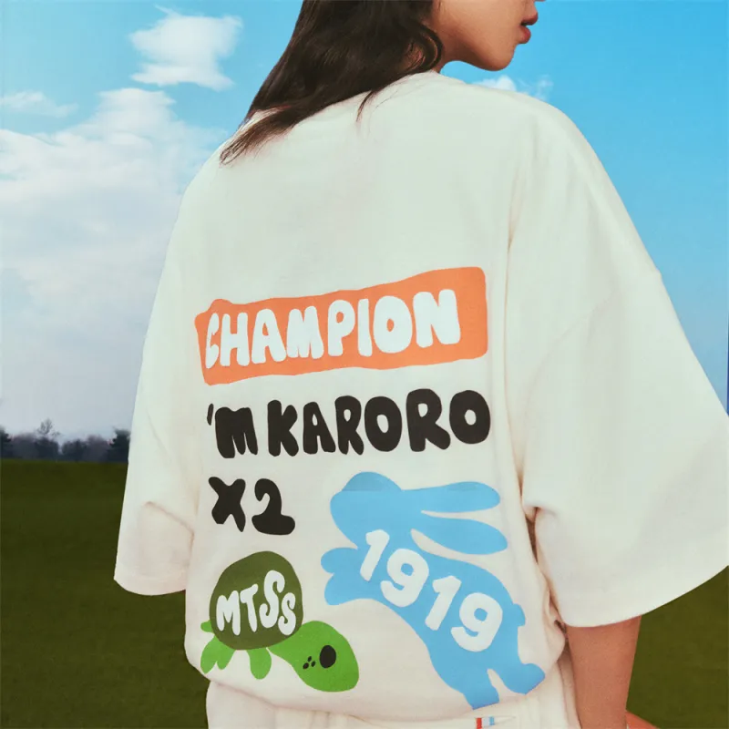 Melting Sadness X Champion X Melting Sadness Co titled Series T Shirts Unisex-8