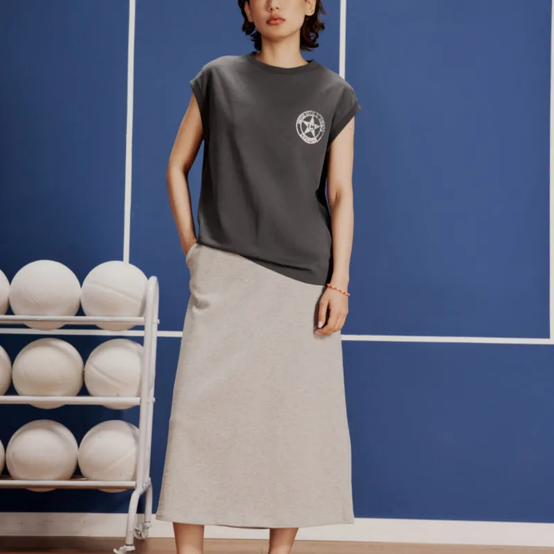 Champion Sleeveless T Shirt Women's Japan Version-5