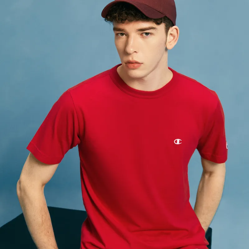 Champion T Shirt Japan Version Unisex Rusty Red-2