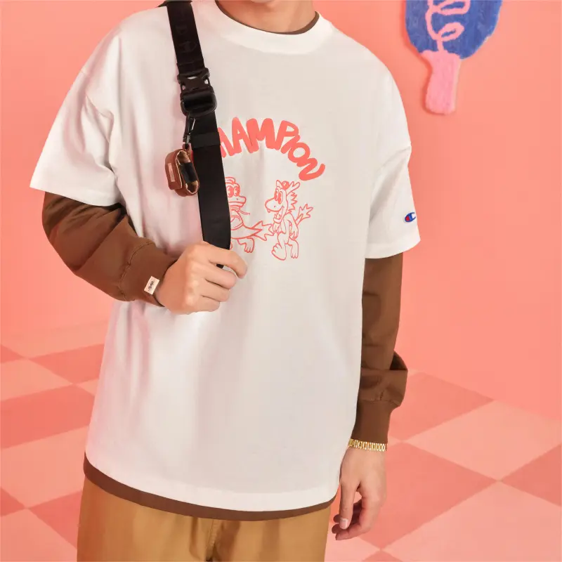 Champion SS24 T Shirt US Version Unisex-12
