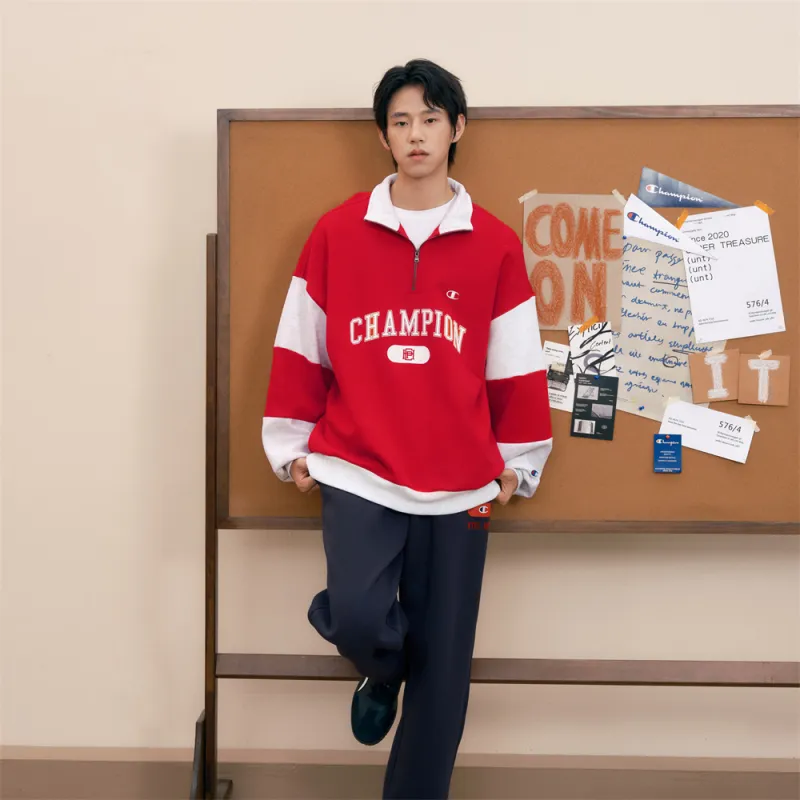 Champion FW24 Field Of Play Sweatshirt Unisex Red-3