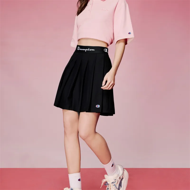 Champion Casual Solid Color Pleated Skirt US Version Women's-8