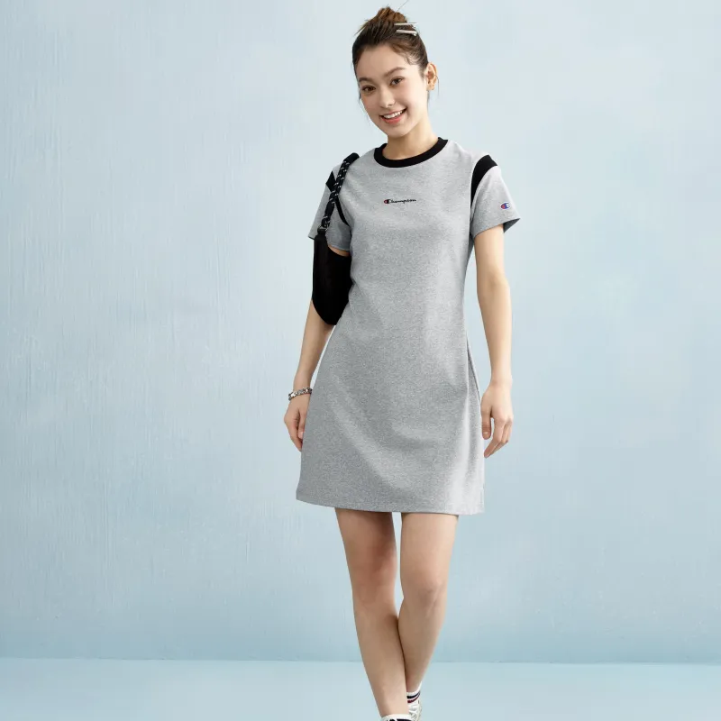 Champion SS25 Short Sleeved Dress US Version Women's-8