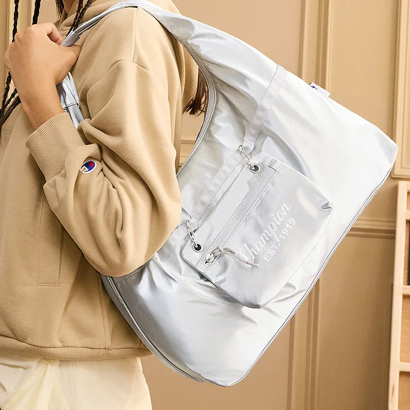 Champion Fabric Shoulder Bag Regular Unisex Multicolor-21