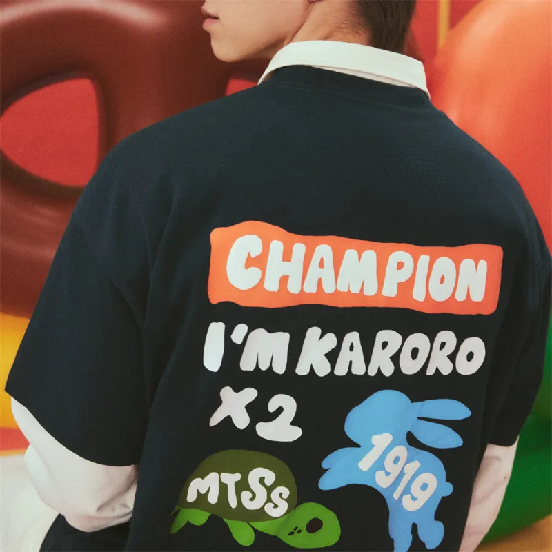 Melting Sadness X Champion X Melting Sadness Co titled Series T Shirts Unisex-4