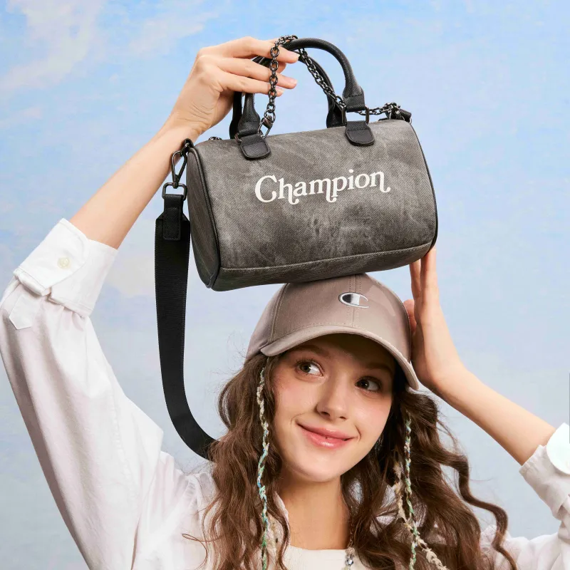 Champion Fabric Handbag, Shoulder Bag Small Size Unisex Multicolor-7
