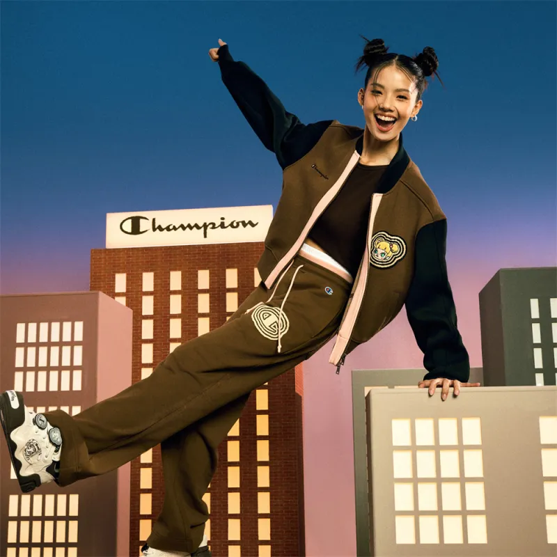 Champion x POP MART Baseball Jacket Unisex-4