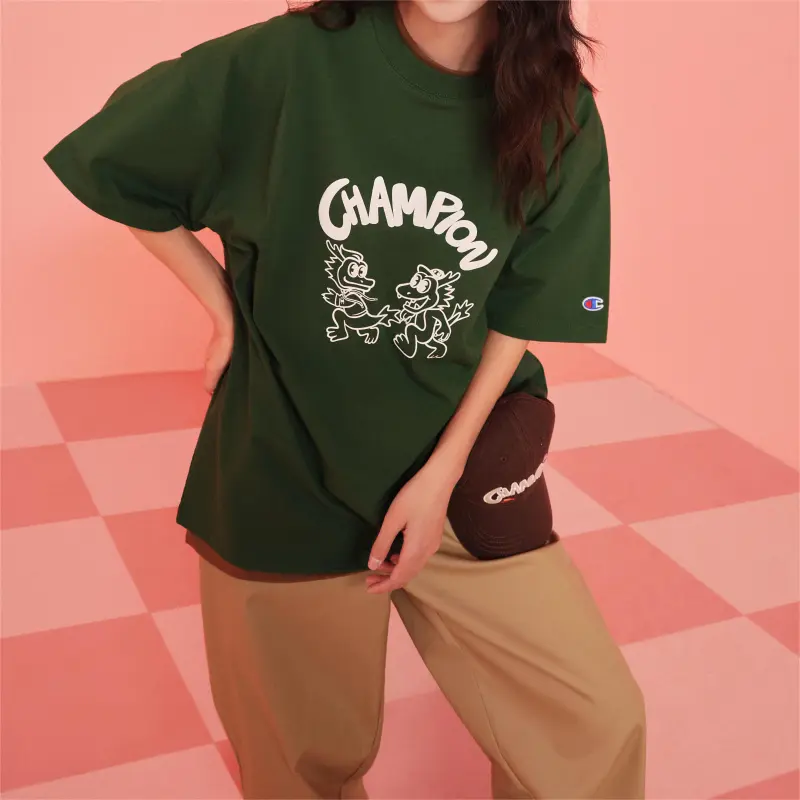 Champion SS24 T Shirt US Version Unisex-2