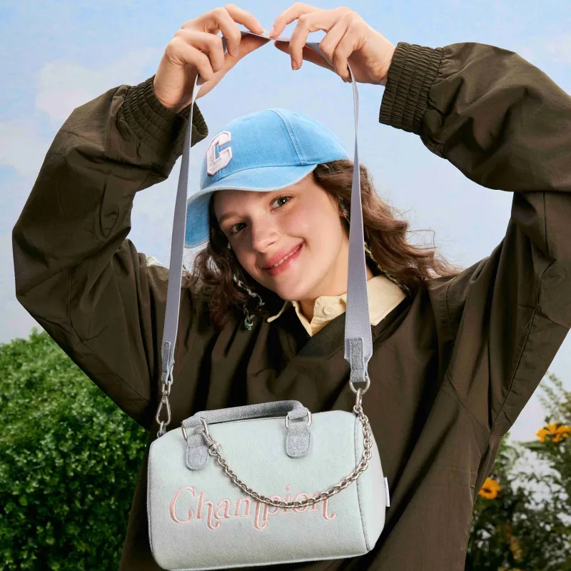 Champion Fabric Handbag, Shoulder Bag Small Size Unisex Multicolor-18