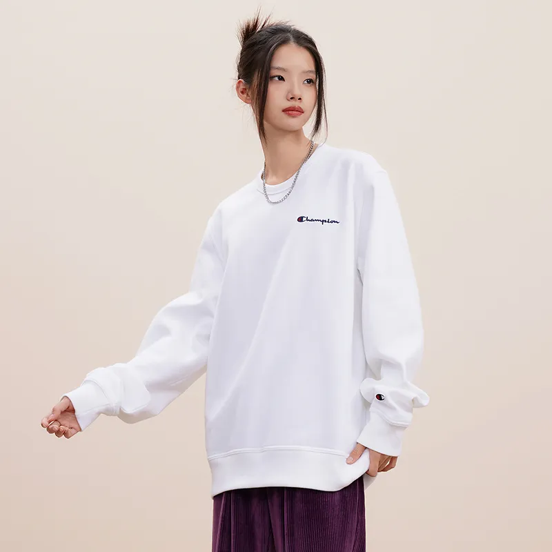 Champion FW24 Script Shop Sweatshirt Europe Version Unisex-10