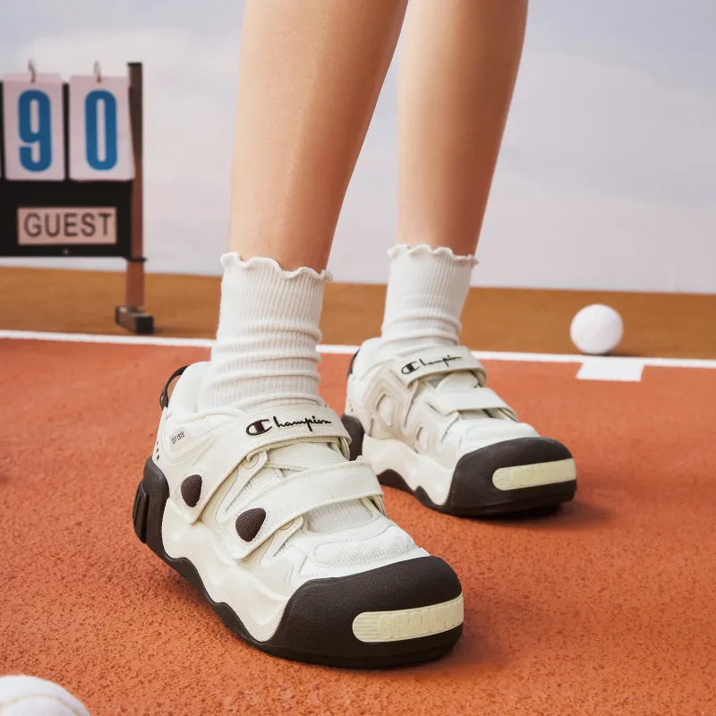 Champion Essentials AutoSkate Mary Jane Casual Shoes Women's Milk White/Baroque Brown-6