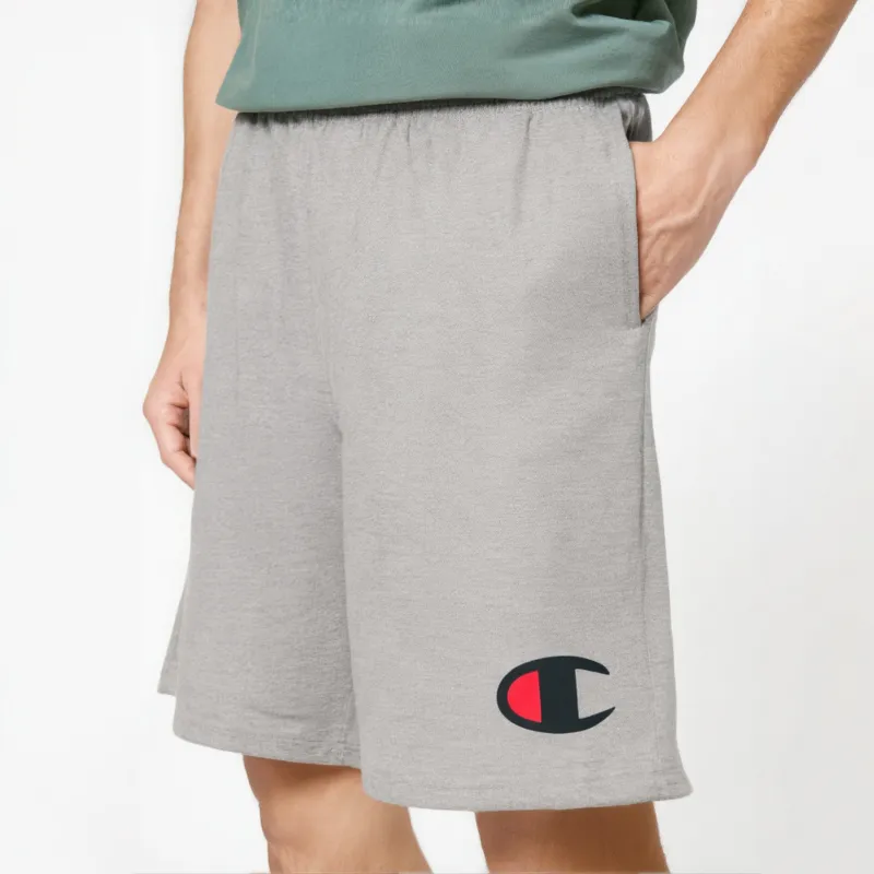 Champion Trendy Fashion Individual Sports Casual Shorts US Version Unisex Light Gray-4