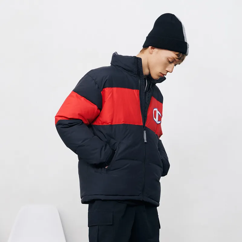 Champion Down Jacket Japan Version Winter Men's Black-5