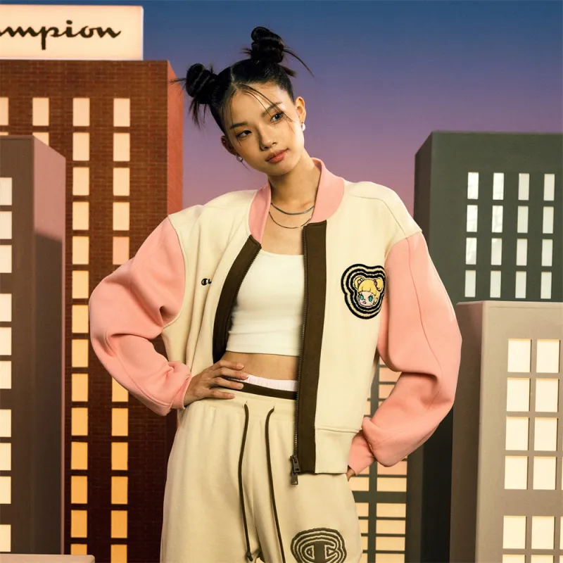 Champion x POP MART Baseball Jacket Unisex-7