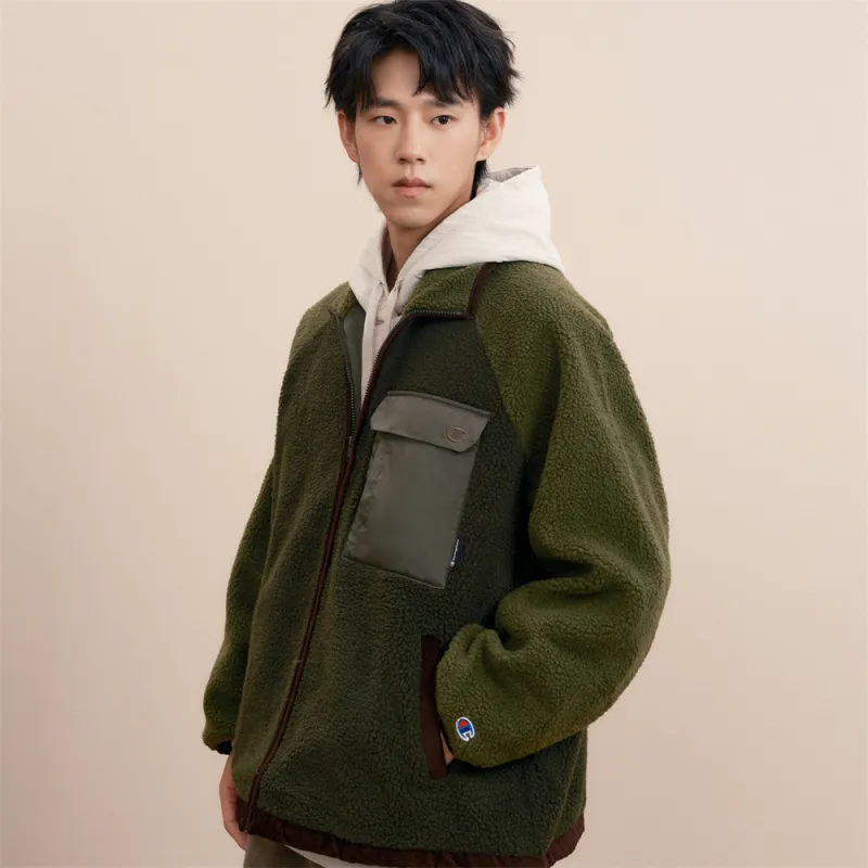 Champion FW24 CITY BOY Jackets & Coats Unisex Army Green-6
