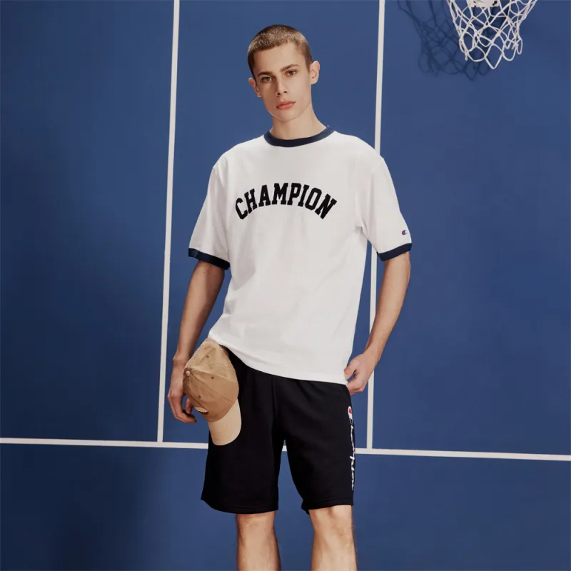 Champion Short Sleeved T Shirts Japan Version Unisex-3