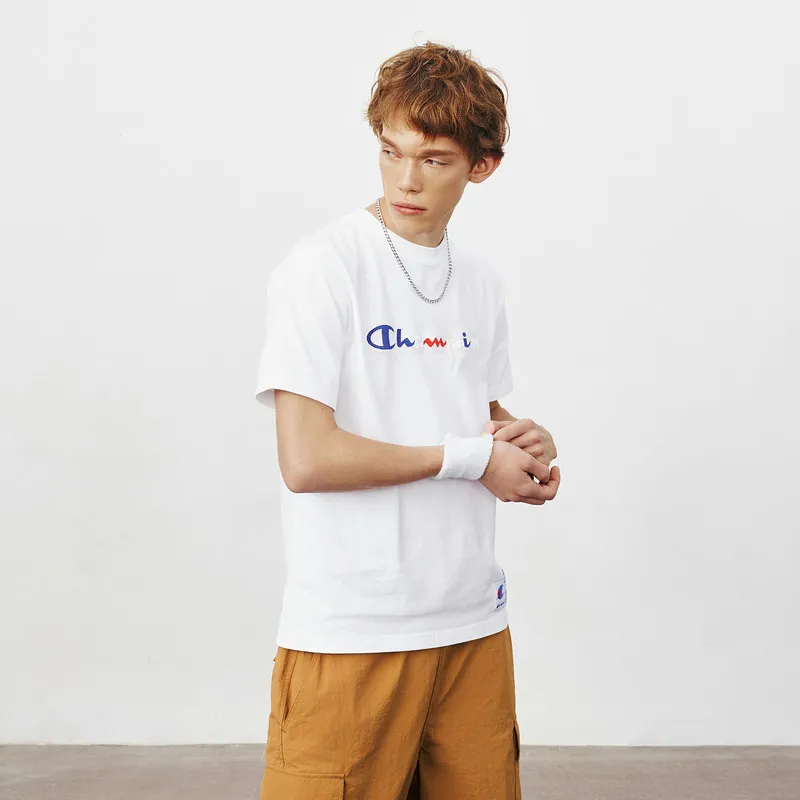 Champion T Shirt Japan Version Unisex White-2