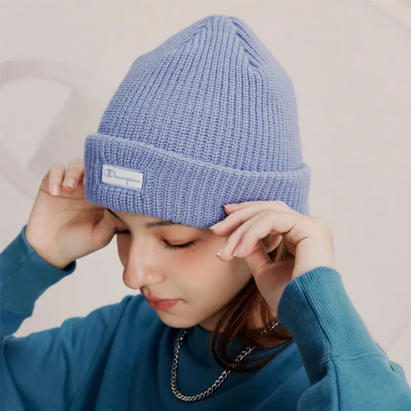 Champion Acrylic Beanies Unisex New Year Red-17