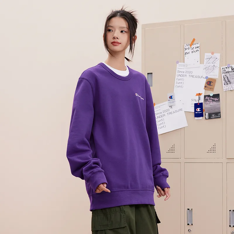 Champion FW24 Script Shop Sweatshirt Europe Version Unisex-43