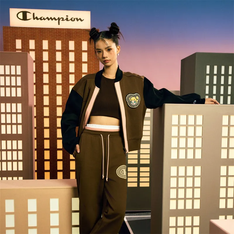 Champion x POP MART Baseball Jacket Unisex-2