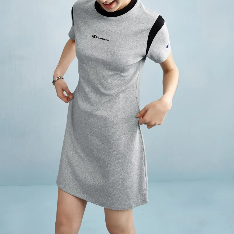 Champion SS25 Short Sleeved Dress US Version Women's-10