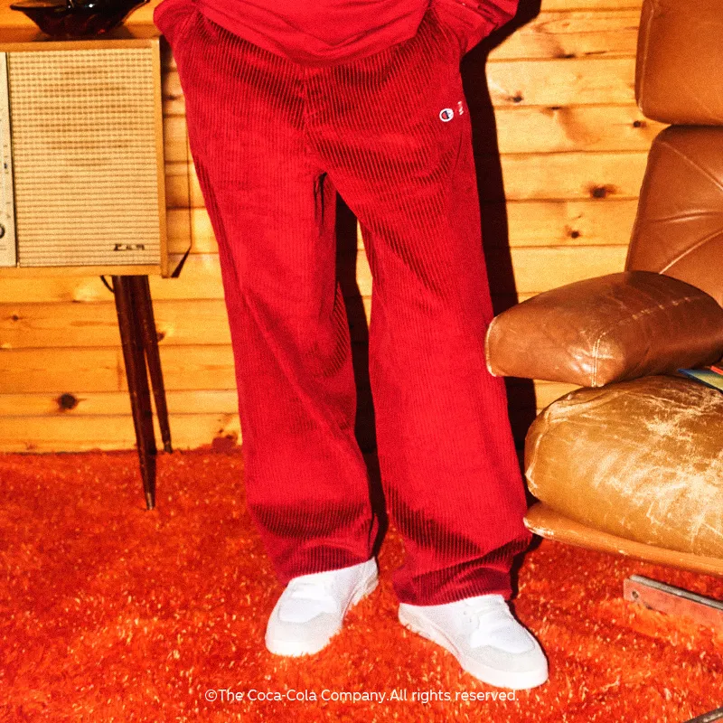 Champion x Coca Cola Knitted Sweatpants US Version Unisex-3
