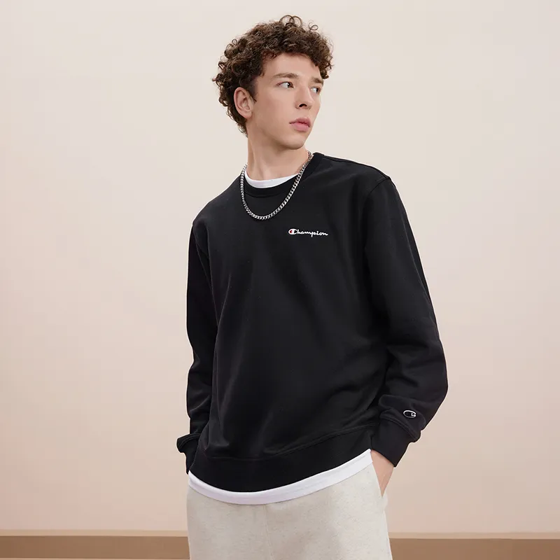 Champion FW24 Script Shop Sweatshirt Europe Version Unisex-17
