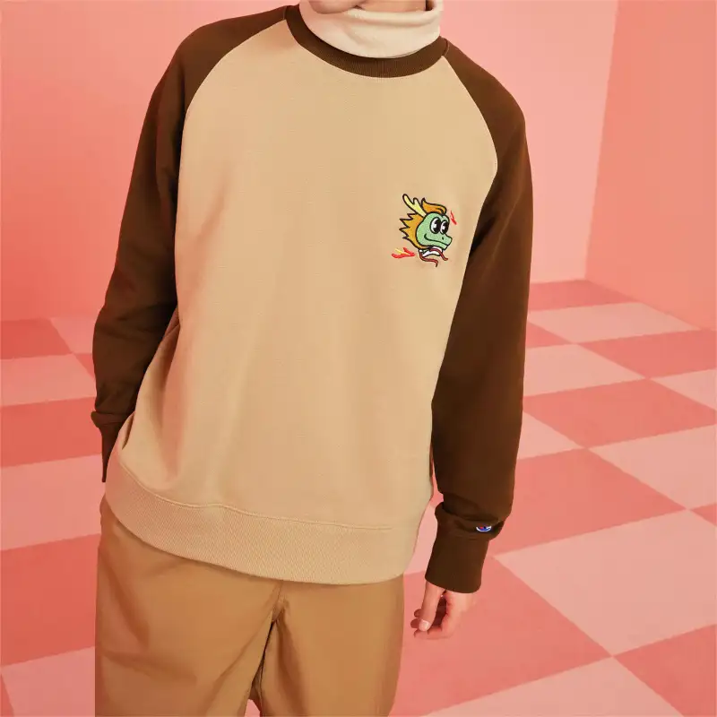 Champion Pullover Crew Neck Without Hood Sweatshirt US Version Unisex-9