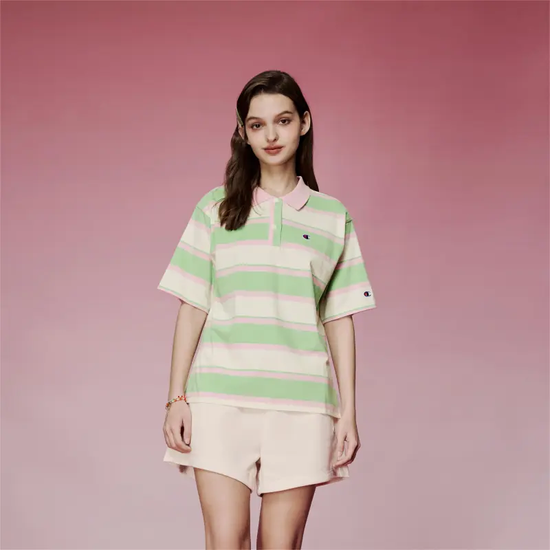 Champion Polo Shirt US Version Women's-7