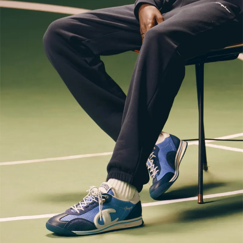 Champion Low Top Running Shoes Men's Caesar Blue-6