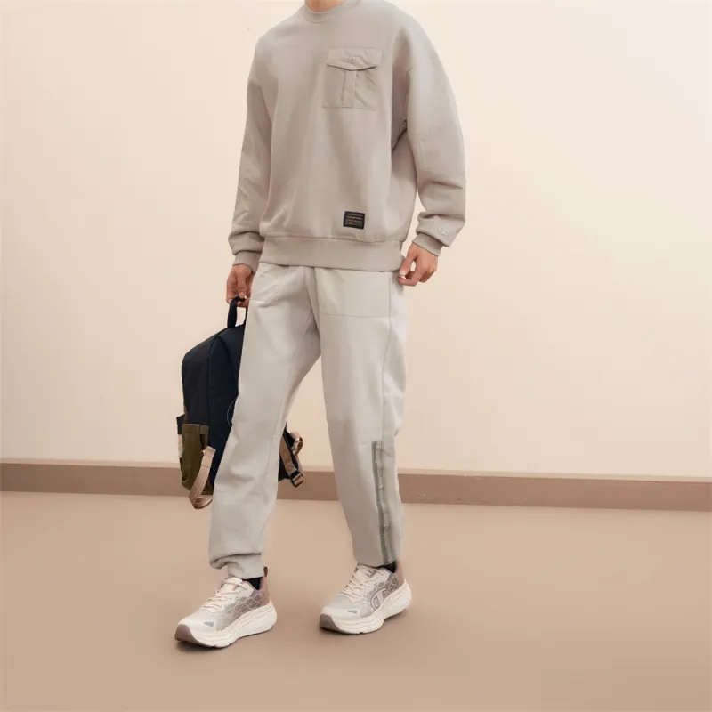 Champion FW24 C tech Knitted Sweatpants Unisex Gray-5