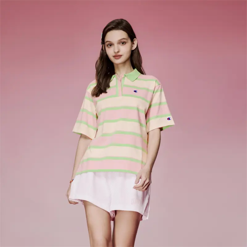 Champion Polo Shirt US Version Women's-4