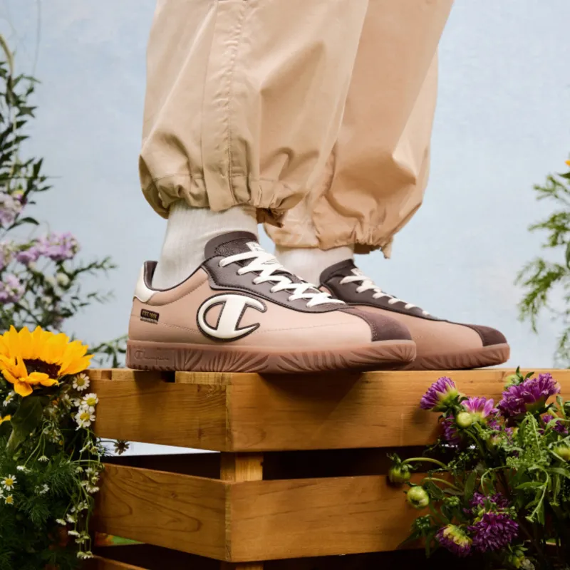 Champion Balance Low Top Skateboard Shoes Unisex Brown-5