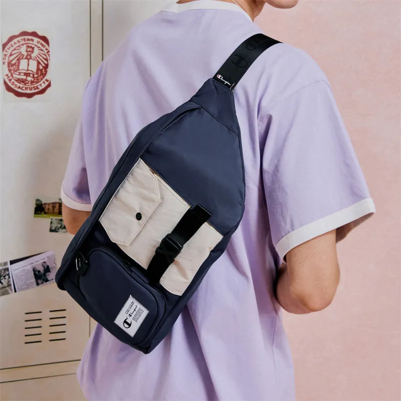 Champion Fabric Fanny Pack Regular Unisex Navy Blue/Black/Khaki-3