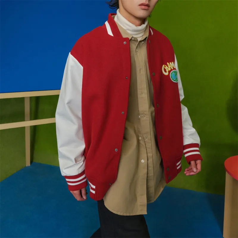 Champion SS24 Baseball Jacket US Version Unisex-5
