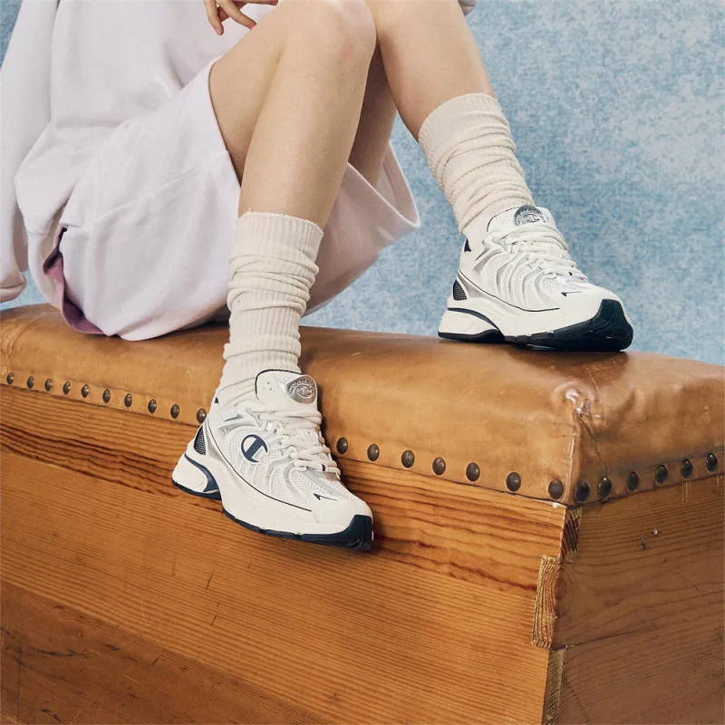 Champion Wear-Resistant Slip-Resistant Low-Top Running Shoes Women's Dark Blue-7