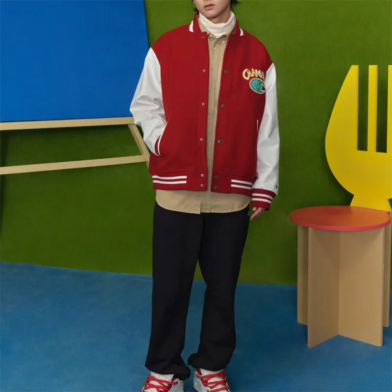 Champion SS24 Baseball Jacket US Version Unisex-3