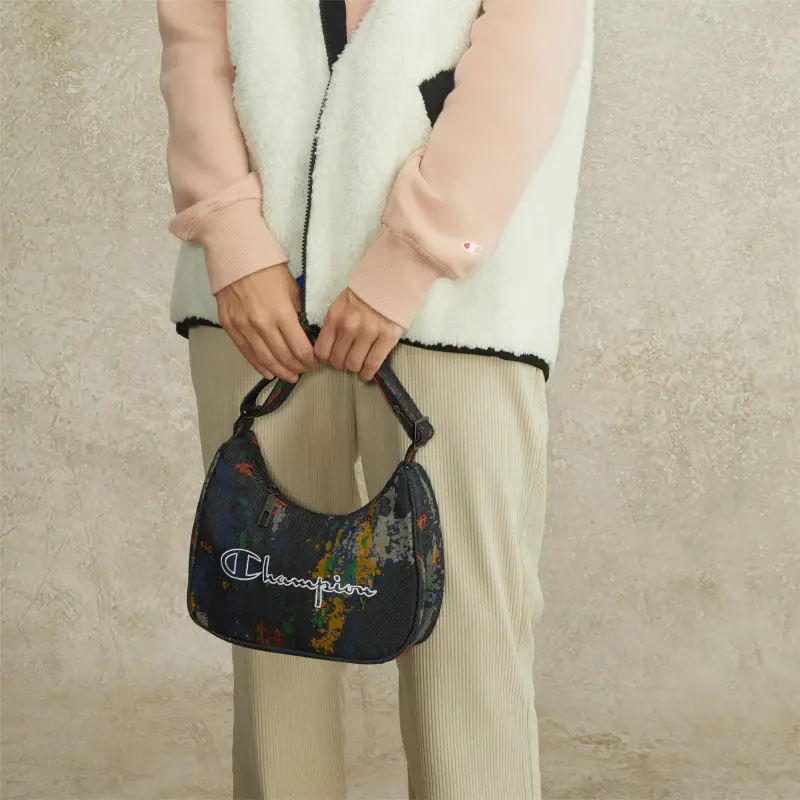 Champion Fabric Shoulder Bag Small Size Unisex Multicolor-20
