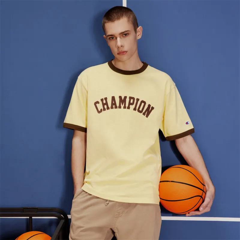 Champion Short Sleeved T Shirts Japan Version Unisex-12