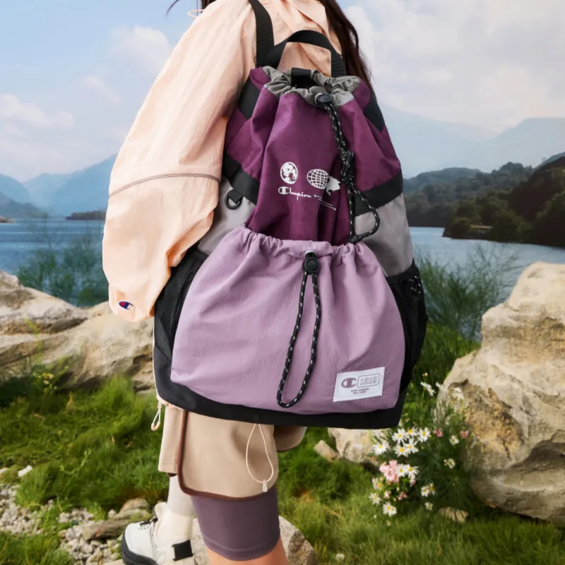 Champion Fabric Backpack Unisex Wheat Umber/Meteor Iron Gray/Wheat Umber/Autumn Moon Gray/Blackberry Purple/Rose Purple-16