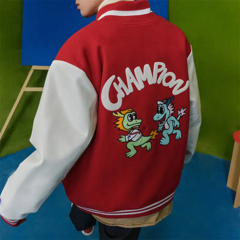 Champion SS24 Baseball Jacket US Version Unisex-6