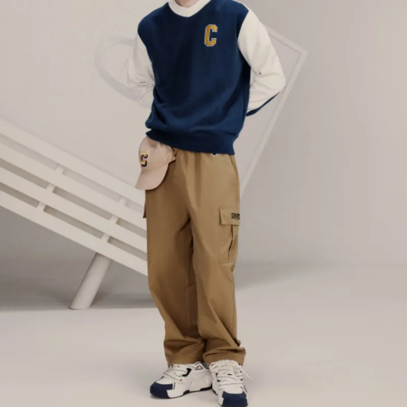 Champion Knitted Sweatpants Europe Version Women's-7