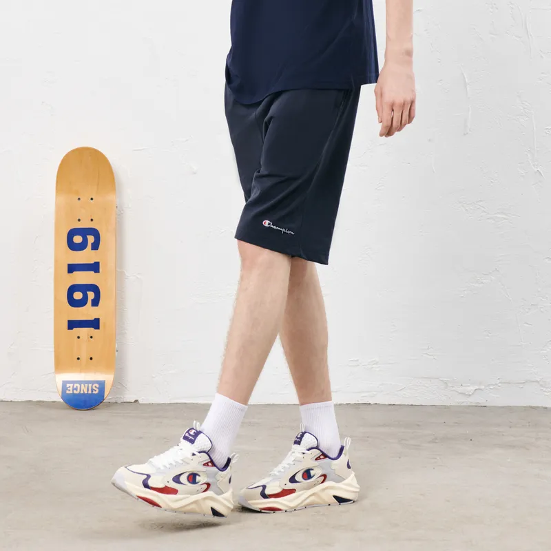 Champion Shorts Japan Version Unisex Navy Blue-2