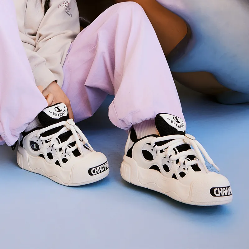 Champion Low-Top Skateboard Shoes Women's White-6